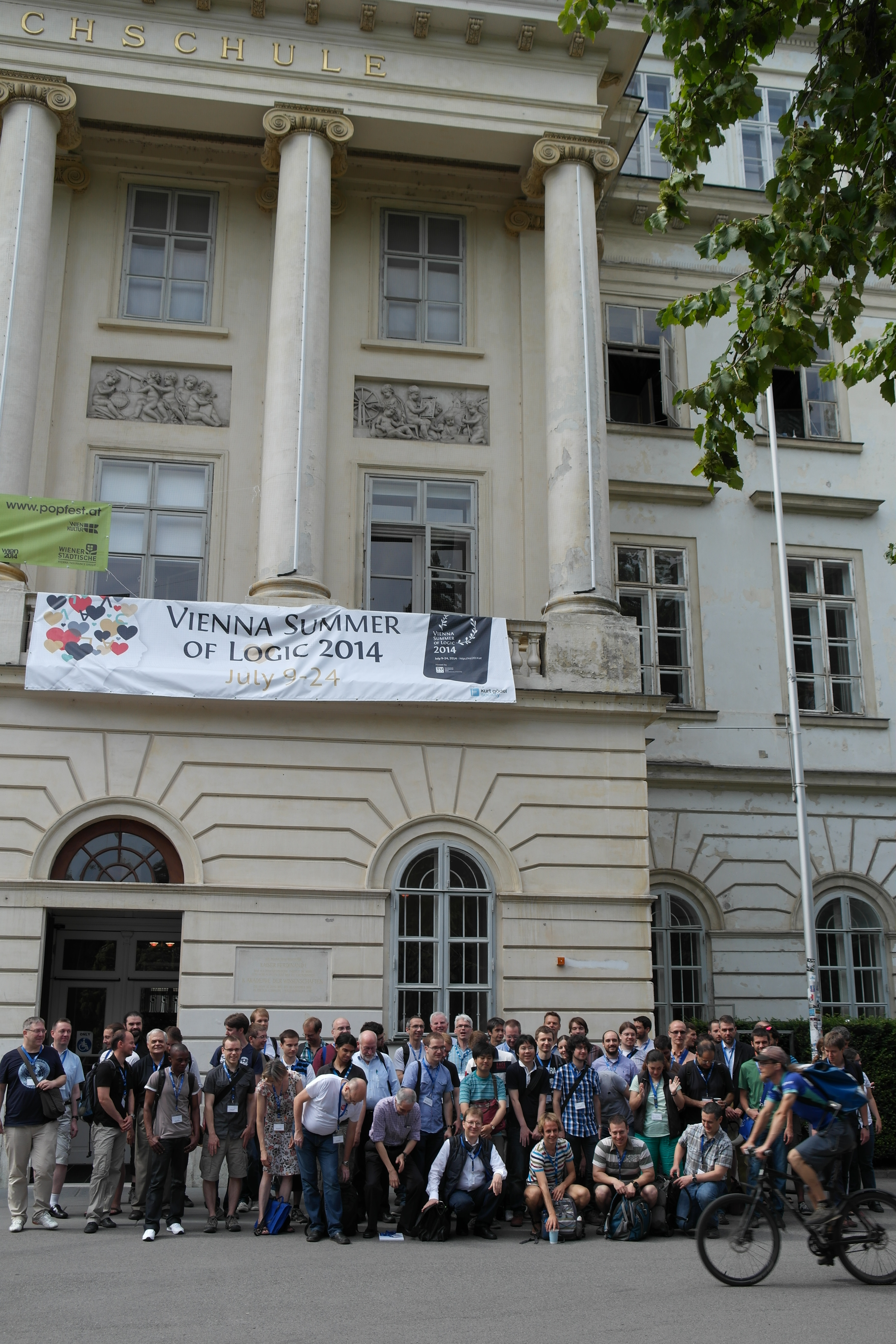 Group Photo SAT 2014 in Vienna